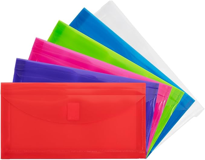 JAM PAPER Plastic Expansion Envelopes by JAMPaper