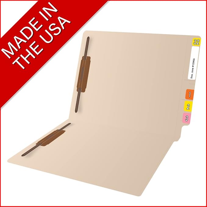 Ecom Folders End Tab Manila File Folders - Image 9