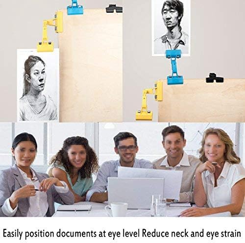 Adjustable Copy Holder Clip – Flexiable Docments Holder - Image 3