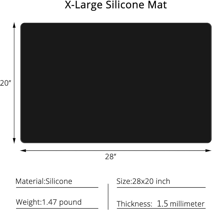 Gartful Silicone Mats for Kitchen Counter, Large Silicone Countertop Protector - Image 2