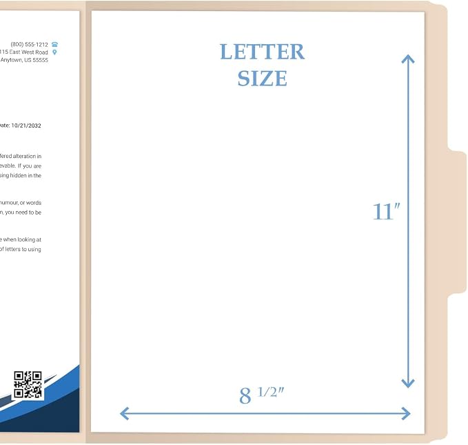 Ecom Folders Top Tab File Folders | Letter Size 11 Pt Stock - Image 6