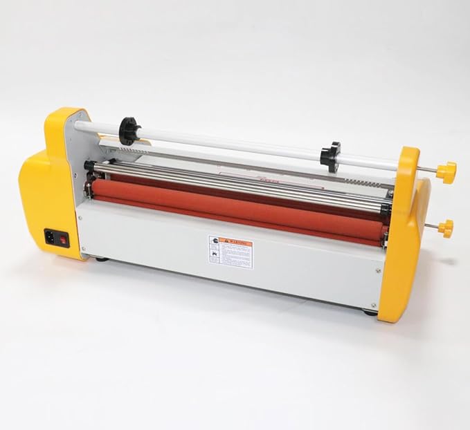 Laminating Machine 18" Hot and Cold Roll Laminator 110V Digital Thermal Laminating Machine for A2/A3 Single/Dual Sides Lamination-DeskLoop Office