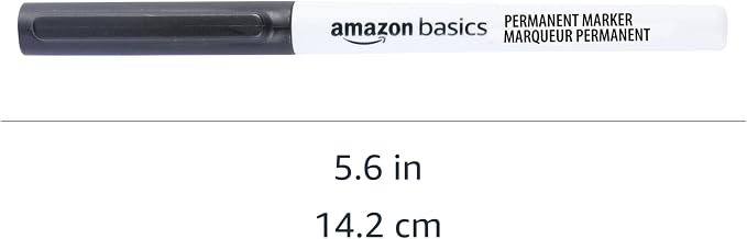 Amazon Basics Ultra Fine Point Permanent Markers - Image 5