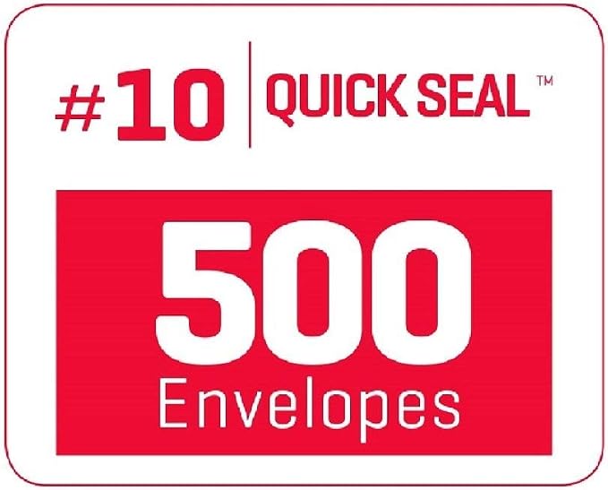 Aimoh 500#10 Single Left Window SELF Seal Security Envelopes - Image 5