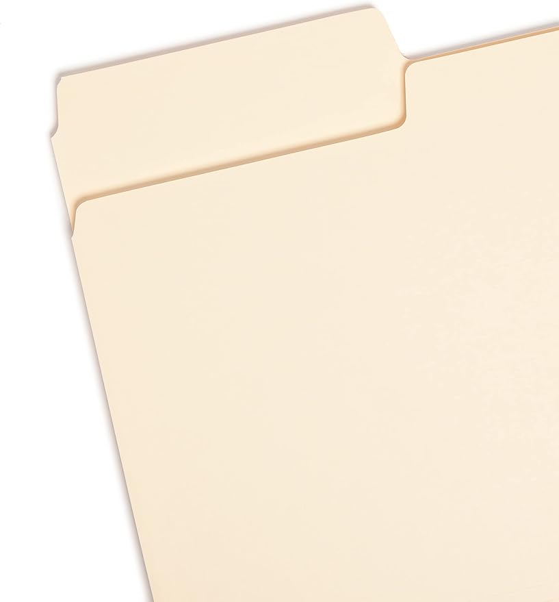 Smead SuperTab Heavyweight File Folder, Oversized 1/3-Cut Tab, Legal Size - Image 2