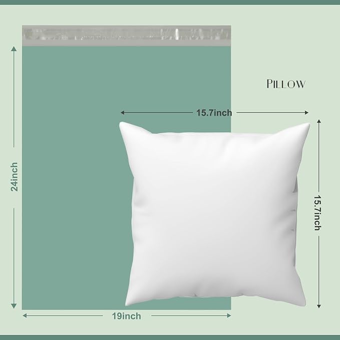 Metronic 19X24 500Pack Poly Mailers Strong Adhesive Shipping Envelopes - Image 2