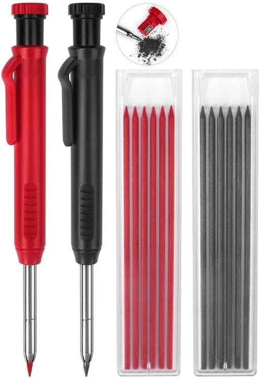 2 Pack Carpenter Pencils Mechanical Pencils - Image 2