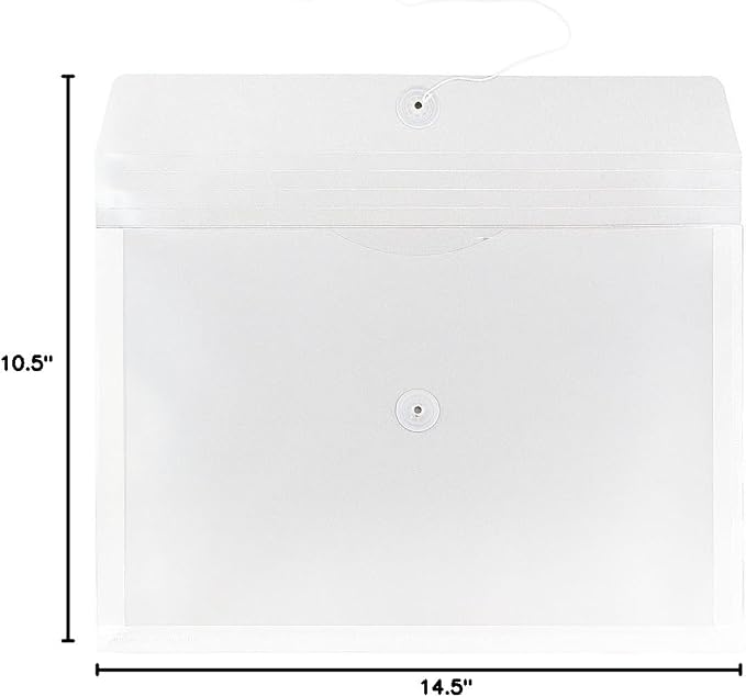 JAM PAPER Plastic Envelopes - Image 5