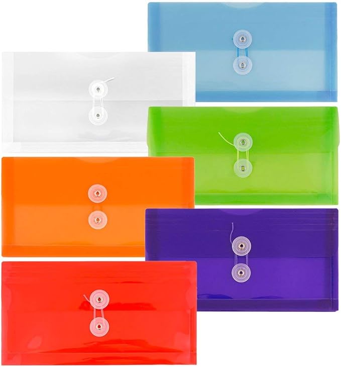JAM PAPER Plastic Envelopes by JAMPaper