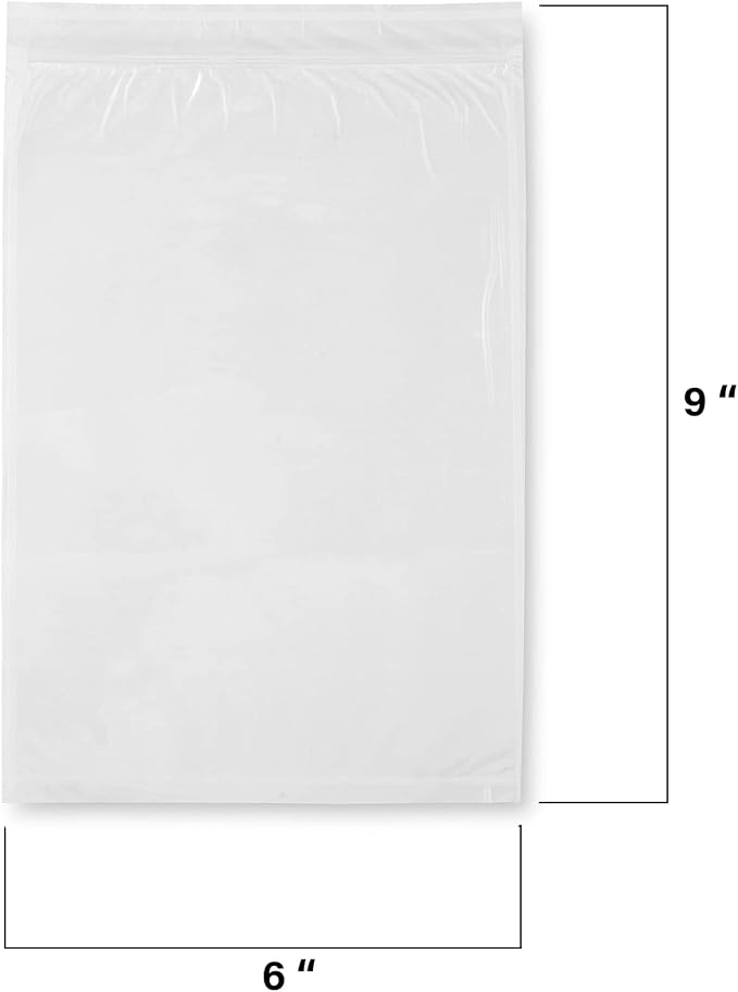 MT Products 6" x 9" Clear Packing List Envelopes - Image 3
