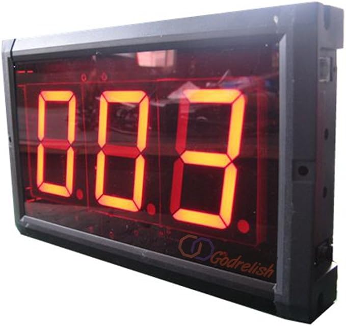 3-inch LED Days Countdown or Countup Timer Max 999 Days Event Reminder Counter - Image 3