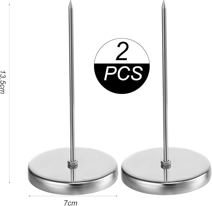 Receipt Holder 2pcs Ticket Holder Ticket Stabber - Image 2