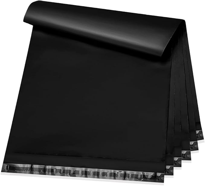 POLYSELLS 25 pcs 24x36 Inches Black Poly Mailers Shipping Envelopes, Strong by POLYSELLS