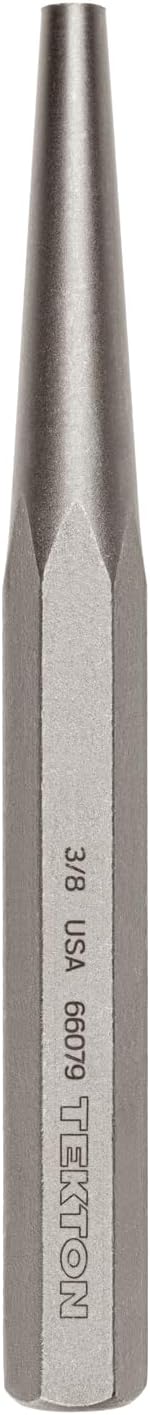 TEKTON 3/8 Inch Solid Punch | 66079 | Made in USA by TEKTON