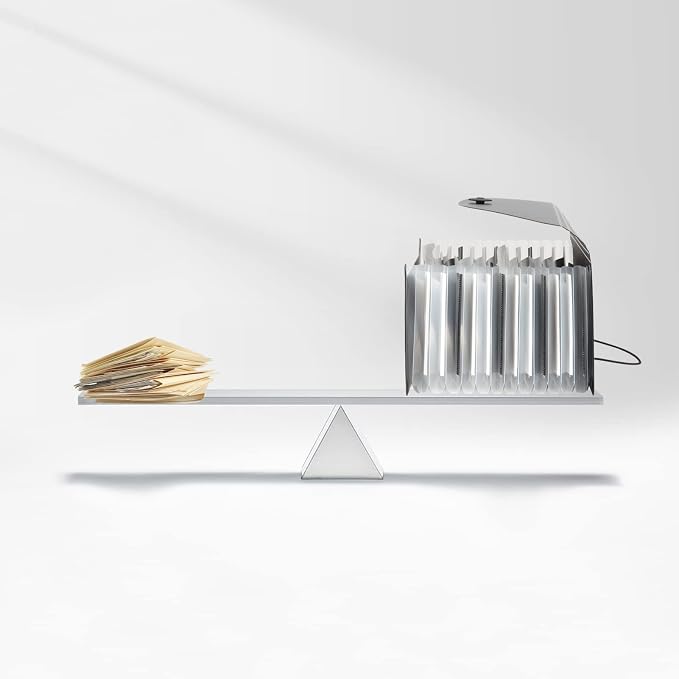 Uquelic Stand Receipt Organizer Folder - Image 9