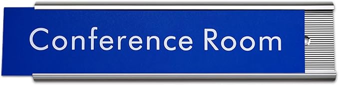 10 Pack Aluminum Name Plate Holders - Image 4
