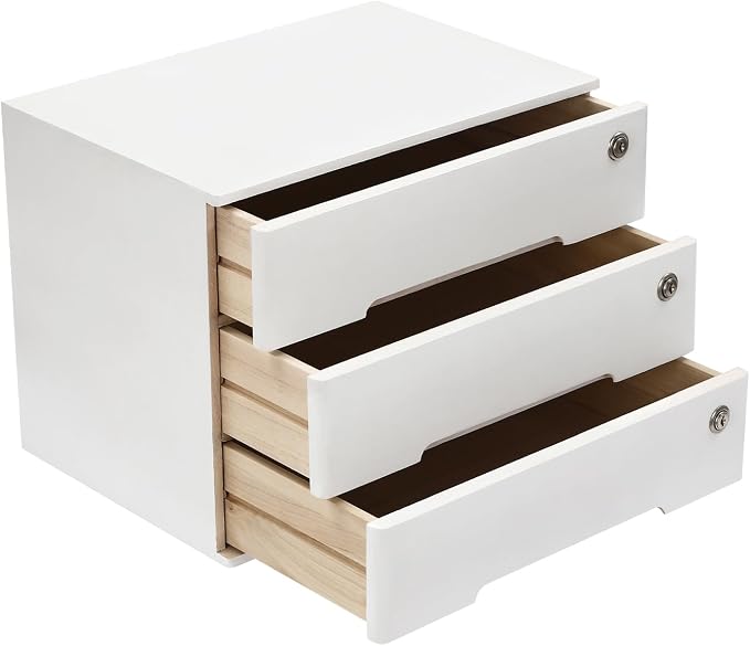 Wooden Desktop Storage Box by LKOEWQZAMX