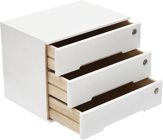 Wooden Desktop Storage Box by LKOEWQZAMX
