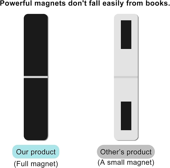 15 Pieces Bookmarks, Magnetic Bookmarks - Image 3