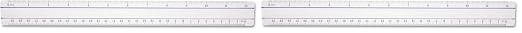 Westcott 15571 Clear Data Processing Magnifying Ruler, 12 Inch by Westcott