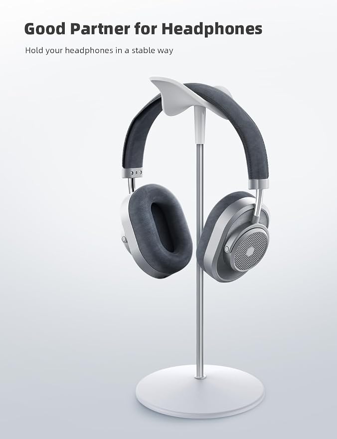 Lamicall Headphone Stand, Desktop Headset Holder - Image 2