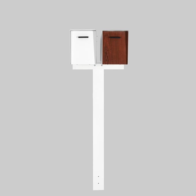 Ilyapa Double Mailbox Post for Outside by Ilyapa