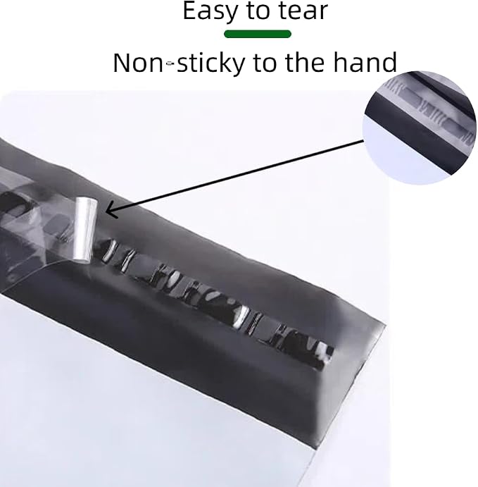 120 Pcs Poly Mailer Envelope 4 Sizes Shipping Bags Self Adhesive Clasp Envelope - Image 7