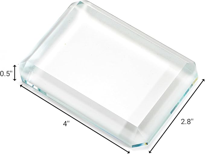 2 Pack Rectangle Paperweight - Image 2