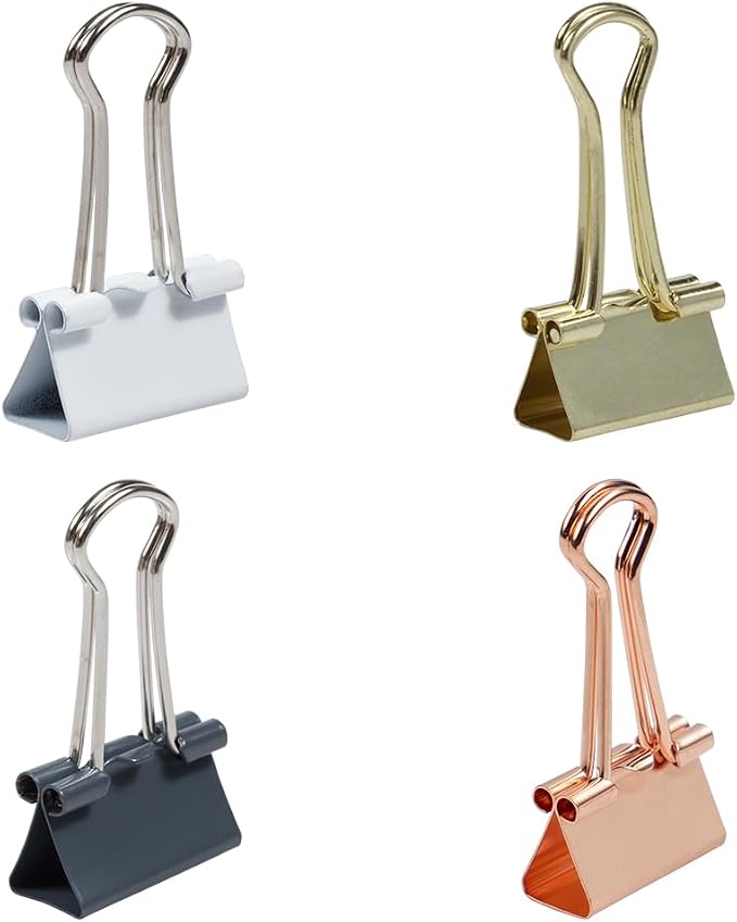 JAM PAPER Colorful Binder Clips Assortment - Image 2