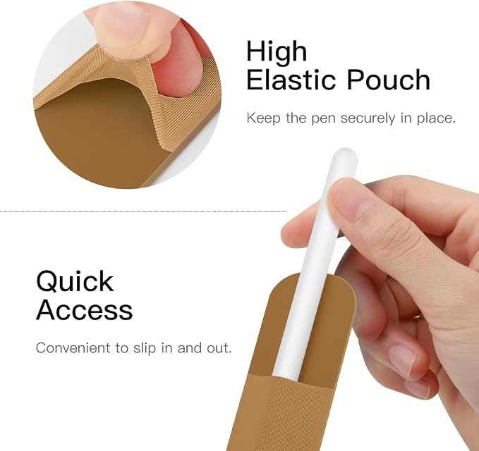 MoKo Pencil Holder Sticker Fit Apple Pencil Pro, Apple Pencil, Apple Pencil - Image 5