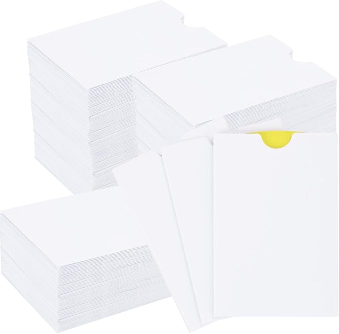 Credit Card Envelopes, 24lb Thick Tear‑Resistant Hotel Key Card Sleeves by Wherewhimmeetswin