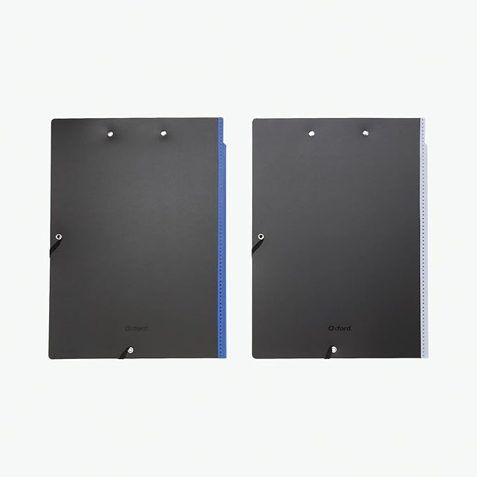 Oxford Clipboard Folio with Storage, 4 Pockets, 2 Pack, 2 Color Combos - Image 7
