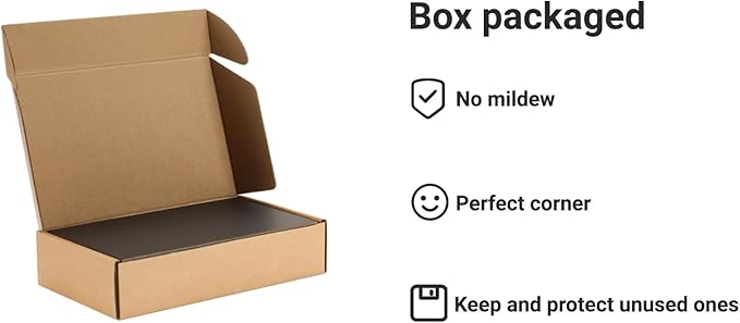 25 Pcs Book Board, Binder Board, Cover Board, Heavy Duty Chipboard for Book Binding, DIY Cardboard (Black, A5 80PT)-DeskLoop Office