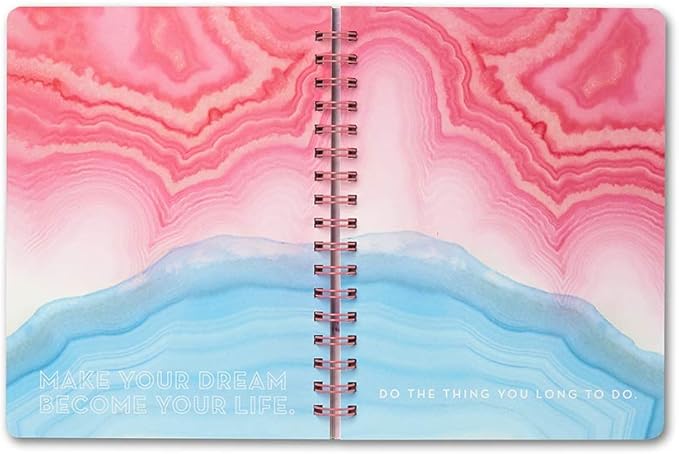 Compendium Spiral Notebook - This just might be the day you've been waiting for. — A Designer Spiral Notebook with 192 Lined Pages, College Ruled, 7.5”W x 9.25”H-DeskLoop Office