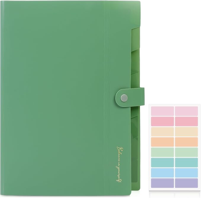 SKYDUE Expanding File Folder, Accordion File Organizer - Image 2