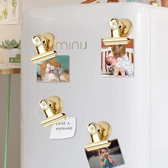 Strong Magnetic Clips, 20 Pack, 1-1/4 Inch, 31 mm, Refrigerator Magnet Clips - Image 5