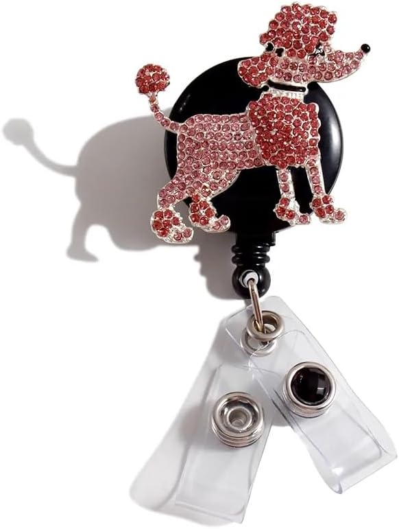 Outside the Box Sparkle and Shine Novelty Retractable Badge Reel ID Holder by Unknown
