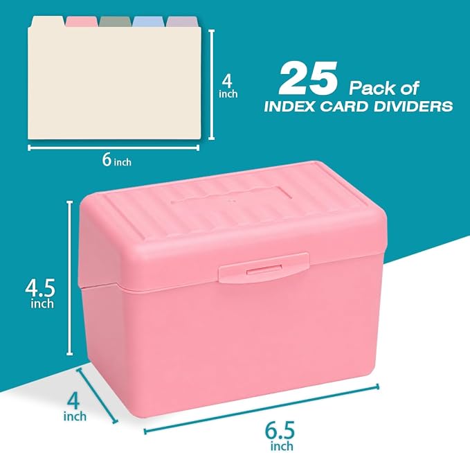 H4D Index Card Holder 4x6 Inches - Image 3