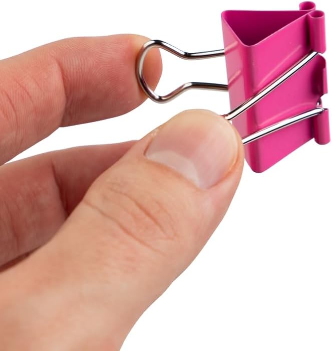 JAM PAPER Colorful Binder Clips - Image 2