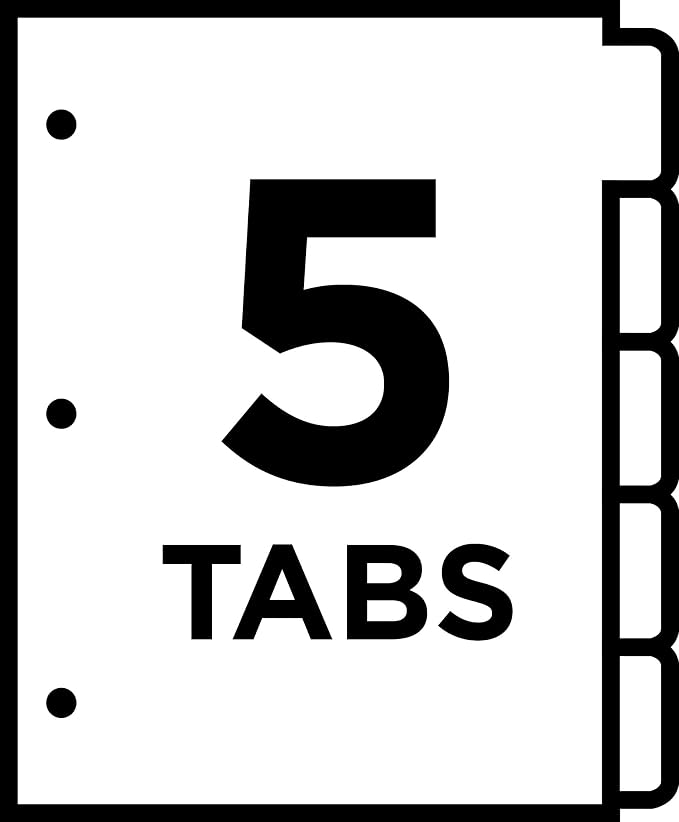 Avery Big Tab Write & Erase Dividers - Image 6