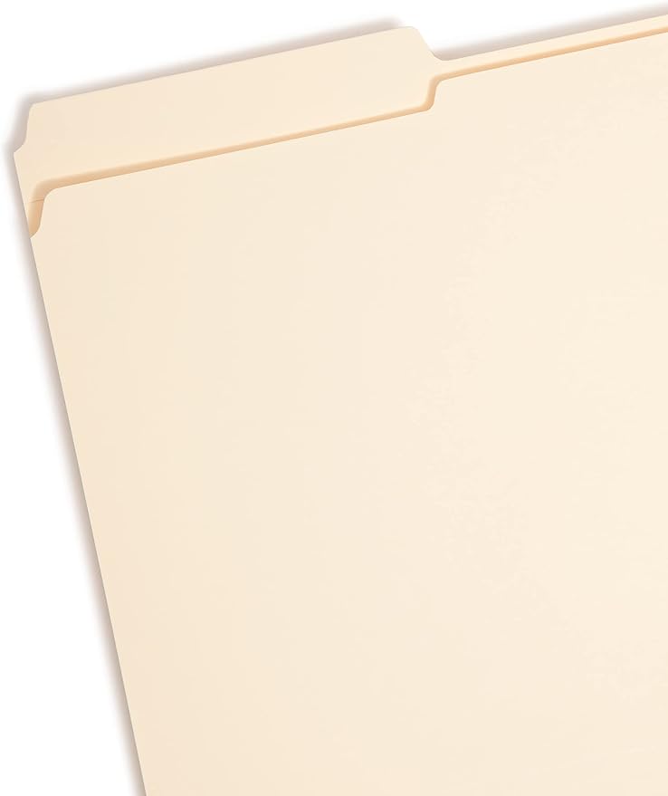 Smead Fastener File Folder, 1 Fastener, Reinforced 1/3-Cut Tab, Legal Size - Image 3