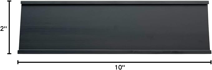 2" x 10" Personalized Aluminum Name Plates, Custom Office Desk or Wall Name - Image 7