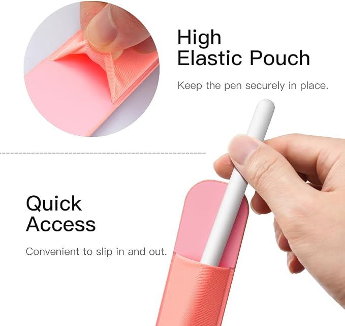 MoKo Pencil Holder Sticker Fit Apple Pencil Pro, Apple Pencil, Apple Pencil - Image 5