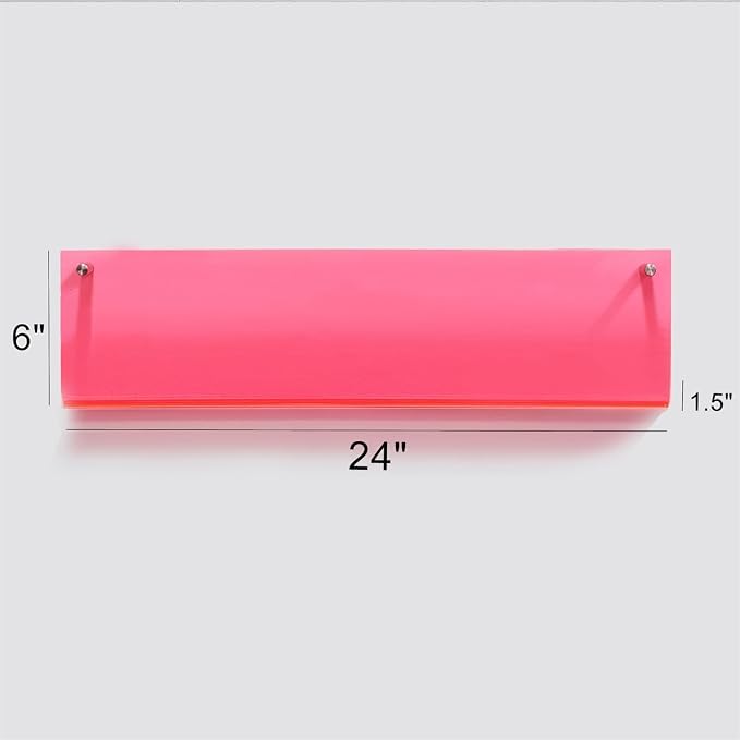 ROYALITA 2-Pack Acrylic Magazine Holder Brochure Holder, Fashion Hanging - Image 3