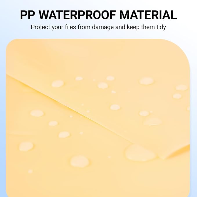 Plastic Hanging File Folders, 24 Pack Manila Hanging Folders，Letter Size - Image 7