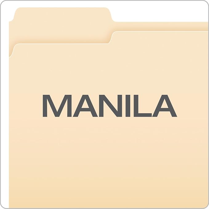 Pendaflex File Folders, 250 Bulk Package, Durable Manila Folders, Letter Size - Image 3
