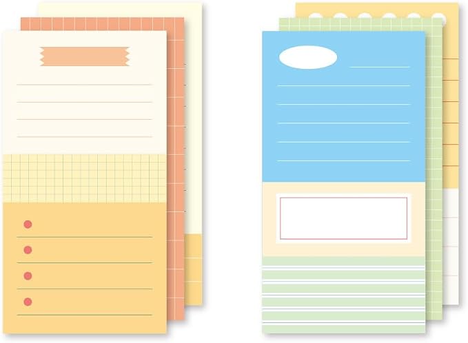 Monolike Triple Memopad Plan 2P C SET by Onlythingsilike