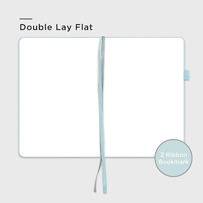 &And Per Se Blank Sketch Notebook, A5 Hardcover, 160 Pages 100gsm Thick Paper - Image 4