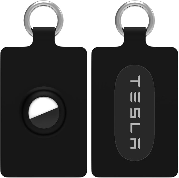 Tesla Key Card Holder with AirTag Slot, AirTag Card Key Holder by Unknown