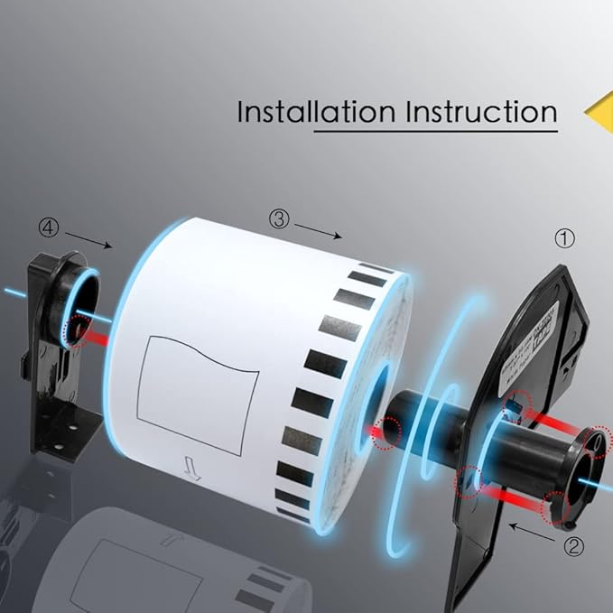 BETCKEY - 3" x 1" (76 mm x 25 mm) UPC Barcode & Address Labels Compatible with Zebra & Rollo Label Printer,Premium Adhesive & Perforated [1 Rolls, 1375 Labels]-DeskLoop Office